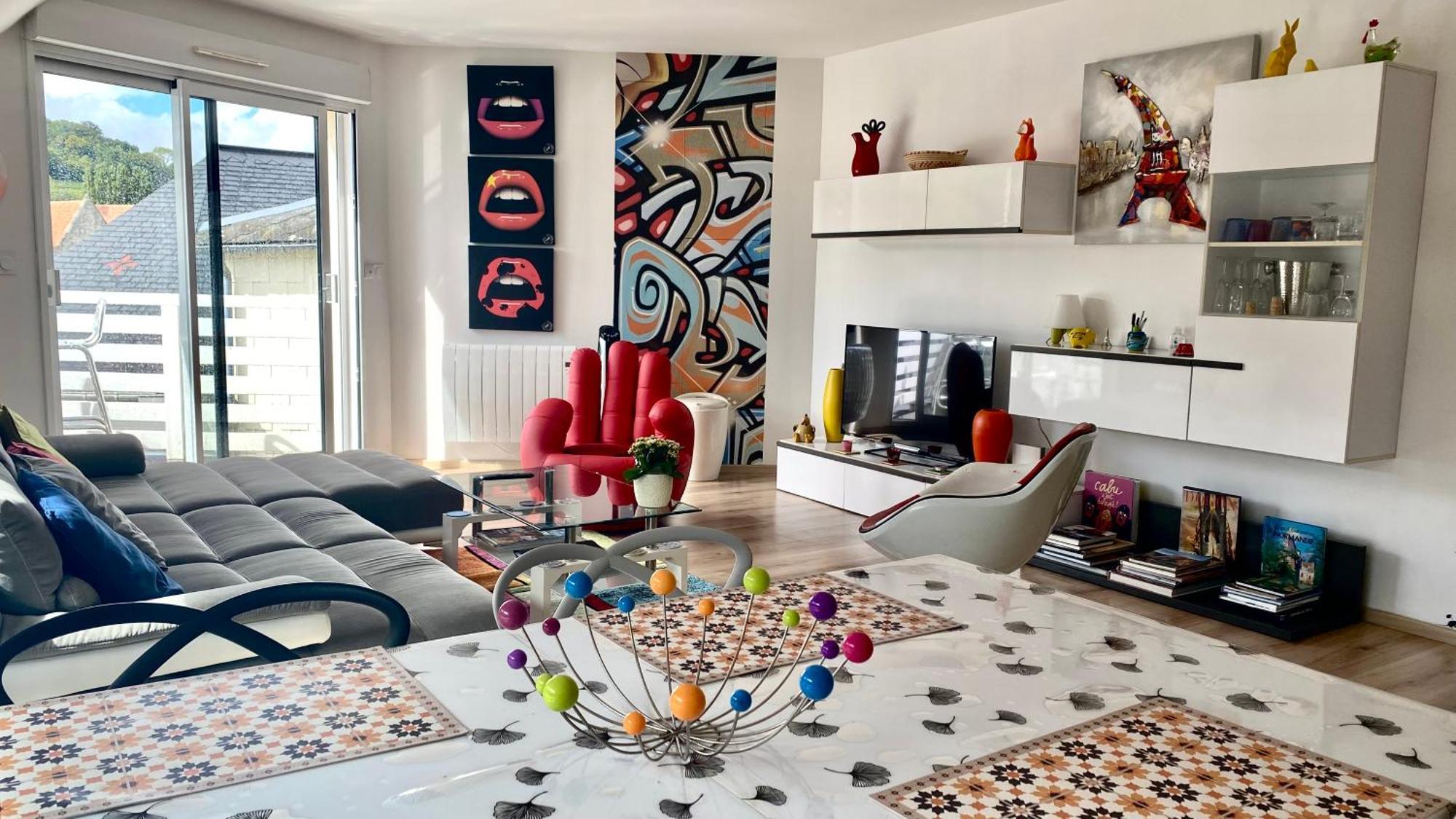 Ferienwohnung La Seine En Couleurs Duclair Exterior foto